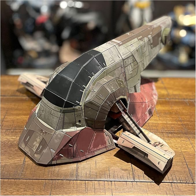 4D Puzzle – Star Wars: The Mandalorian: Boba Fett’s Starfighter – 130 Paper - Image 5