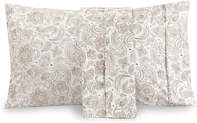 Elegant Comfort Pattern Printed Pillowcases 2-Piece Set Egyptian Quality - Image 2