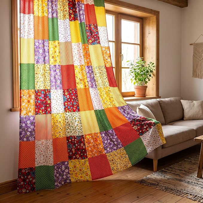 Tudomro 100 Pcs 10'' x 10'' Cotton Fabric Squares - Image 6