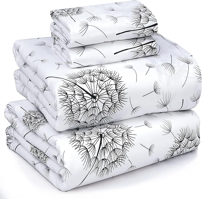 RUVANTI 100% Cotton Sheets – Full Size Percale Bedding, Cooling & Breathable by Ruvanti