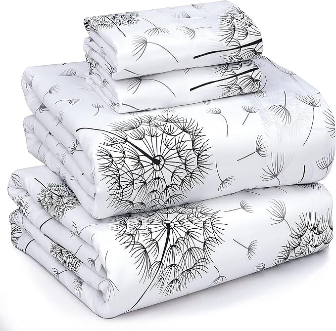 RUVANTI 100% Cotton Sheets – King Size Percale Bedding, Cooling & Breathable by Ruvanti