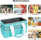 JJRING Craft Organizer Tote Bag, Art Storage Caddy - Image 5
