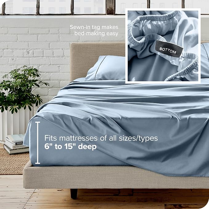 Bare Home Full XL Sheet Set - Image 5