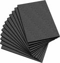 Frienda 12 Pcs 12" x 8" x 1" Polyethylene Foam Sheet Thick Black Packing Foam by Frienda