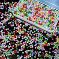 1200Pcs 4mm Colors Random Crystal Glass Beads by Laopottbeads