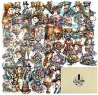 120PCS Steampunk PET Stickers, Mechanical Cats, Planner Collage, Water Bottle by Unknown