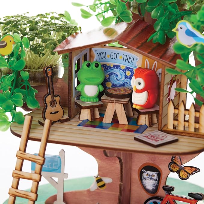 Creativity for Kids Build and Grow Tree House Craft Kit - Image 9