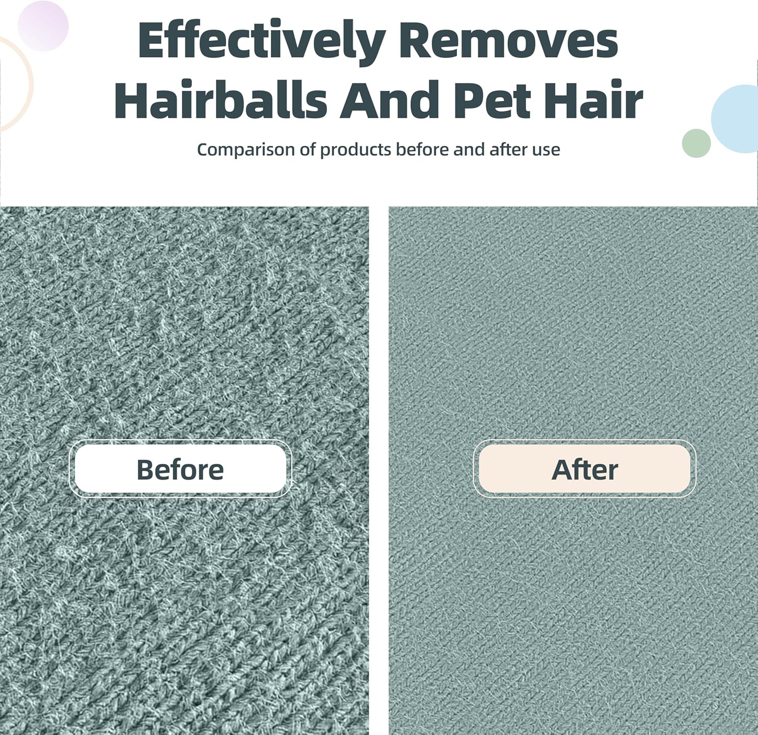 Flex MAX & Pro Pet Hair Remover Kit by LINTPLUS - Dog & Cat Hair Removal Tool for Furniture, Carpets, Rugs & Couches - Easy to Use, Reusable Carpet Scraper for Pet Hair