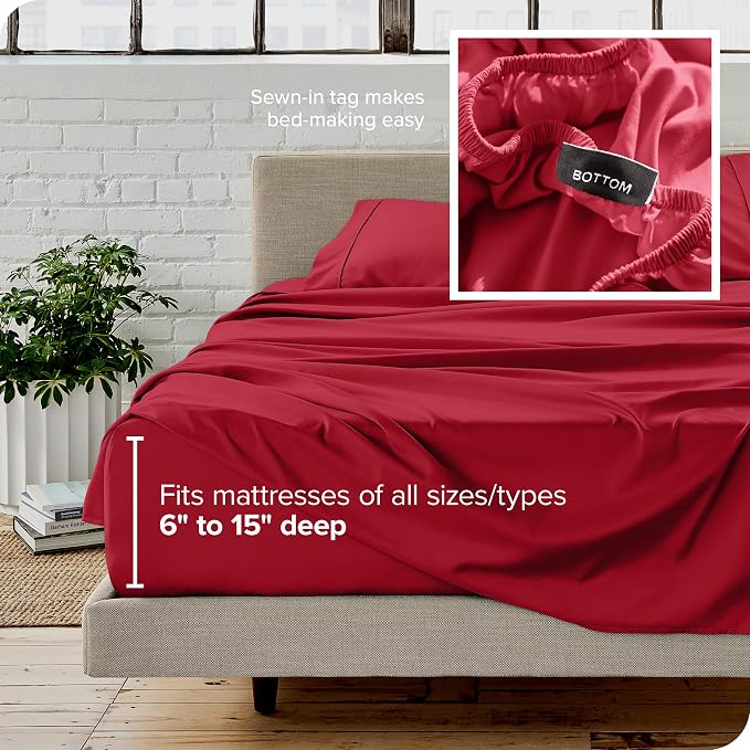 Bare Home Twin Sheet Set - Image 5