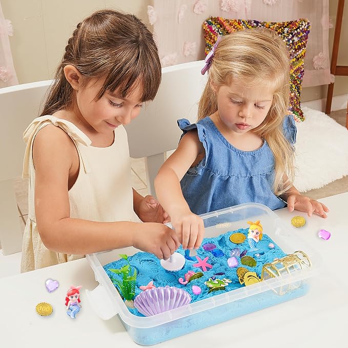 38 PCS Mermaid Sensory Bin - Image 5