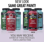 FolkArt Multi-Surface Satin Acrylic Paint in Assorted Colors, 16 oz, Titanium - Image 2
