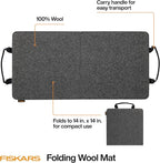 Fiskars Folding Wool Pressing Mat, Portable Ironing Surface - Image 2