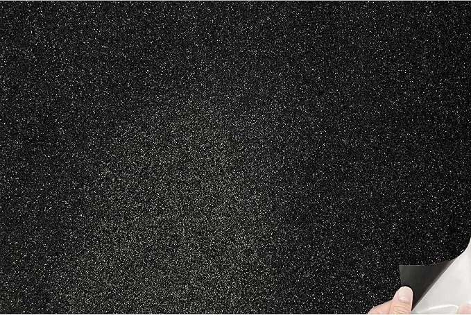 Allgala X-Large Self-Adhesive Glitter EVA Foam Sheets 12 Pack 12x16 inch Paper by Allgala