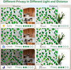 Kromapolis Window Privacy Film, Decorative Rainbow Stained Glass Window Clings - Image 4