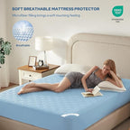 BEDLORE Waterproof Mattress Protector, Full Size Mattress Pad - Image 3