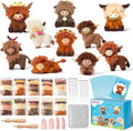 WATINC Highland Cow Needle Felting Kit by WATINC