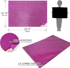 allgala Jumbo Self-Adhesive Glitter EVA Foam Sheets Paper Sheets - Image 2