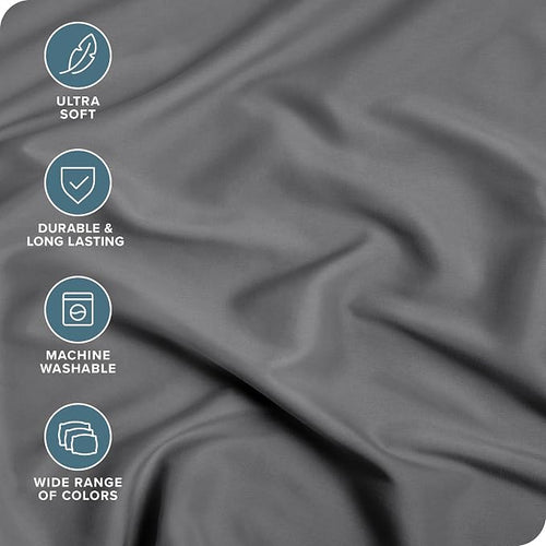 Bare Home 2-Pack Fitted Bottom Sheets Twin XL - Image 2