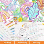 HANKU 0.38mm Fine Point Pen, 16 Colored Fineliner Bible Pens No Bleed Through - Image 4