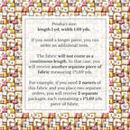 Vintage Sewing Notions Patchwork Cotton Fabric Panel 61 x 36.6 Inches, Buttons - Image 6