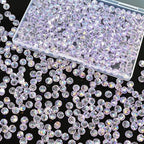 460Pcs 8mm Crystal Glass Beads for Jewelry Making Beads for Bracelets Necklace by Laopottbeads