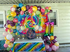 60's Hippie Party Decoration Banner, Large Groovy Theme Party Decoration - Image 4