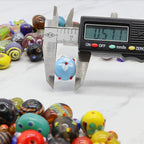 Assorted Glass Beads for Jewelry Making Adults, Bulk Glass Beads for Crafts - Image 3