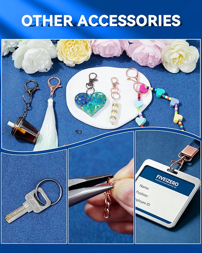 325PCS FIVEIZERO Keychain Making Kit - Image 3