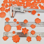 500g/1.1lb Ceramic Mosaic Tiles Mixed Shapes of Flowers, Mushrooms - Image 5