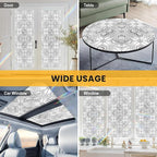 Stained Glass Window Privacy Film Static Cling - Image 8