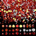 ZHIYUXI 1150PCS Thanksgiving Beads Fall Orange Glass Beads Jewelry Making | by VisittheZHIYUXI