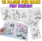18Pcs Zoo Animal Coloring Books Bulk - Image 4