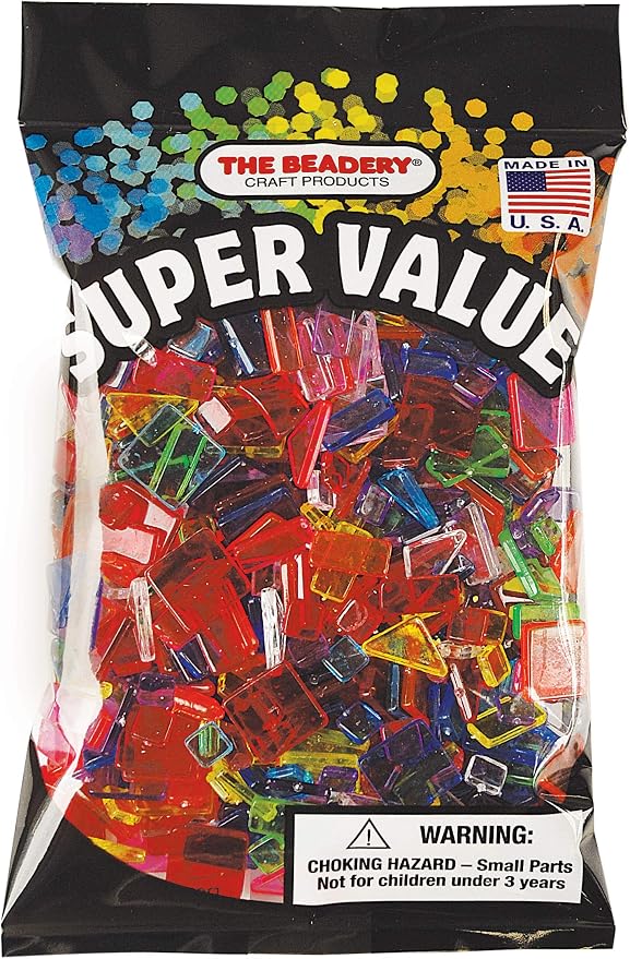 The Beadery Plastic Mosaic Pieces by Unknown
