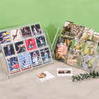 CELSOL 2 Pack Elevated 3 Tier Clear Acrylic Card Display Stand - Image 6