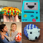 Plastic Pony Beads, for Bracelet, Hair Braiding, Friendship Bracelets, Jewelry - Image 6