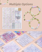 DoDoBeads 1270 Pcs Letter Beads Kit, Numbers & Spacers - Image 2