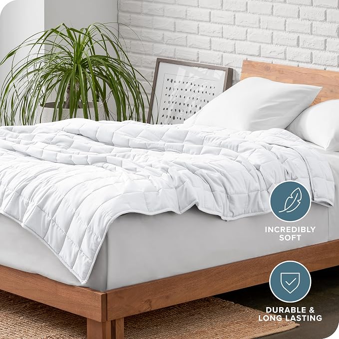 Bare Home Weighted Blanket Queen Size 22lb - Image 5