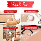 XFasten Double Sided Tape Clear, 2-Inch by 30-Yards, Ideal as a Gift Wrap Tape - Image 6