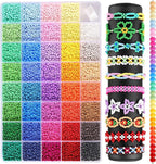Funtopia 3mm Seed Beads Uniform, 39 Colors 8200pcs Small Beads - Image 7