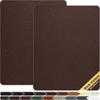KING MOUNTAIN Leather Repair Patch, 2 Packs 9 x 11 Inches self Adhesive Leather by ForABetterHomeLife