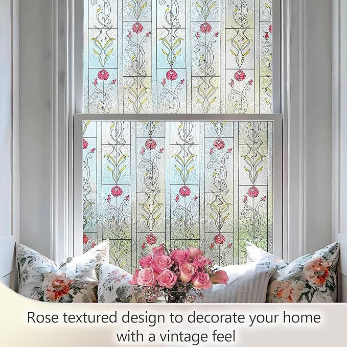 KESPEN WINDOW FILMS Window Privacy Film Stained Glass Frosted Glass Films - Image 7