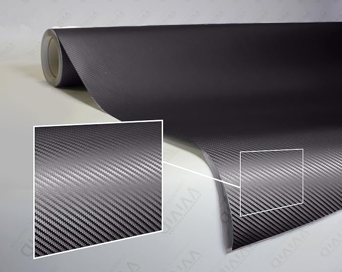 VViViD Craft 3D Carbon Fibre Textured Vinyl Sheet 1ft x 5ft - Image 2