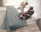 Utopia Bedding 100% Cotton Waffle Weave Blanket Big Size - Image 6