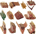 Western Cowgirl Charms Pendants by X1zuue