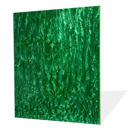 TOEPODO Pearlescent Ripple Cast Acrylic Sheets 1/8inch Thick Marble Acrylic - Image 5