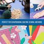 U.S. Art Supply 18" x 24" Self-Healing Cutting Mat 5-Ply - Image 7