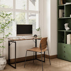 alawooder 31.5" Folding Desk: No Assembly, Wood Top - Image 4
