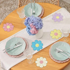 Bulerrylulu 6 Pcs Flower Diamond Painting Coasters Kits - Image 5