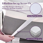 SINWEEK 3 Inch Gel Memory Foam Mattress Topper - Image 8