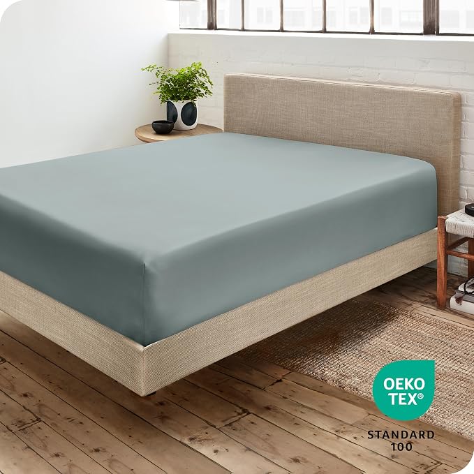 Bare Home Fitted Bottom Sheet King Size - Image 4
